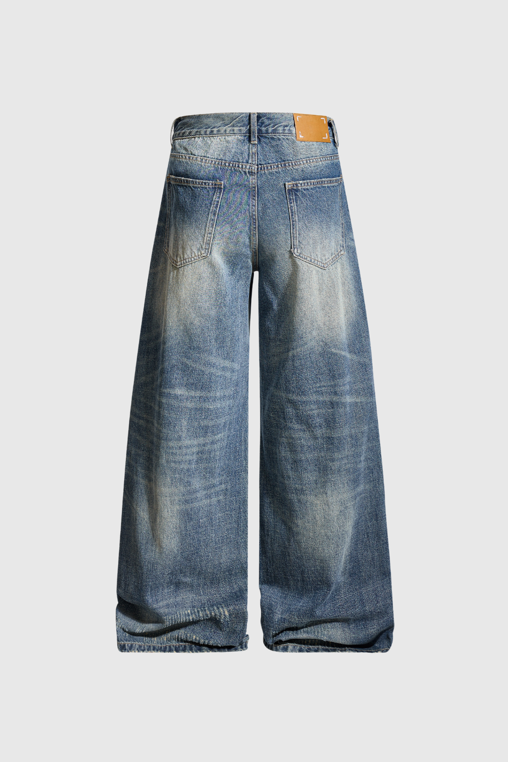 Dawit Ruch Wide Leg Jeans