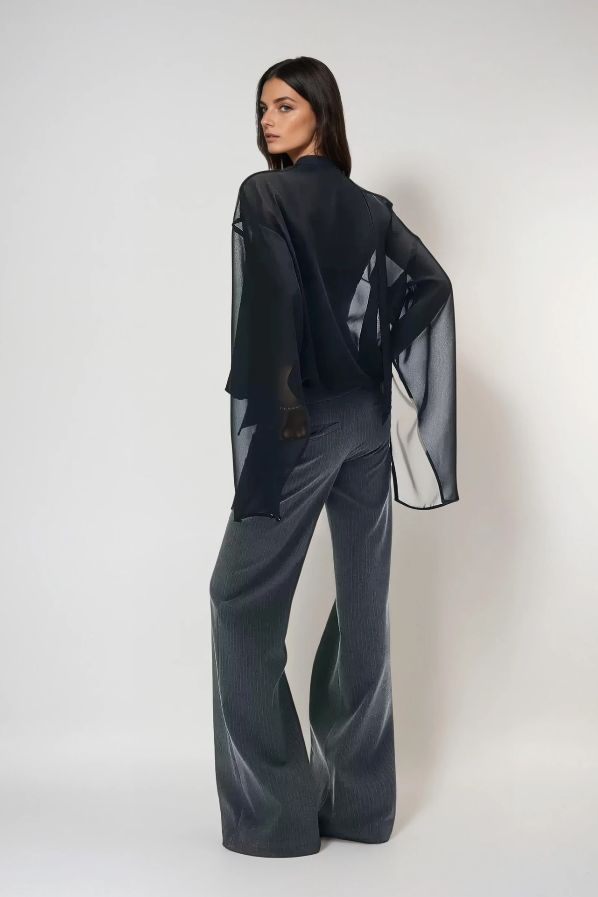 Deforrest V Neck Scarf Top