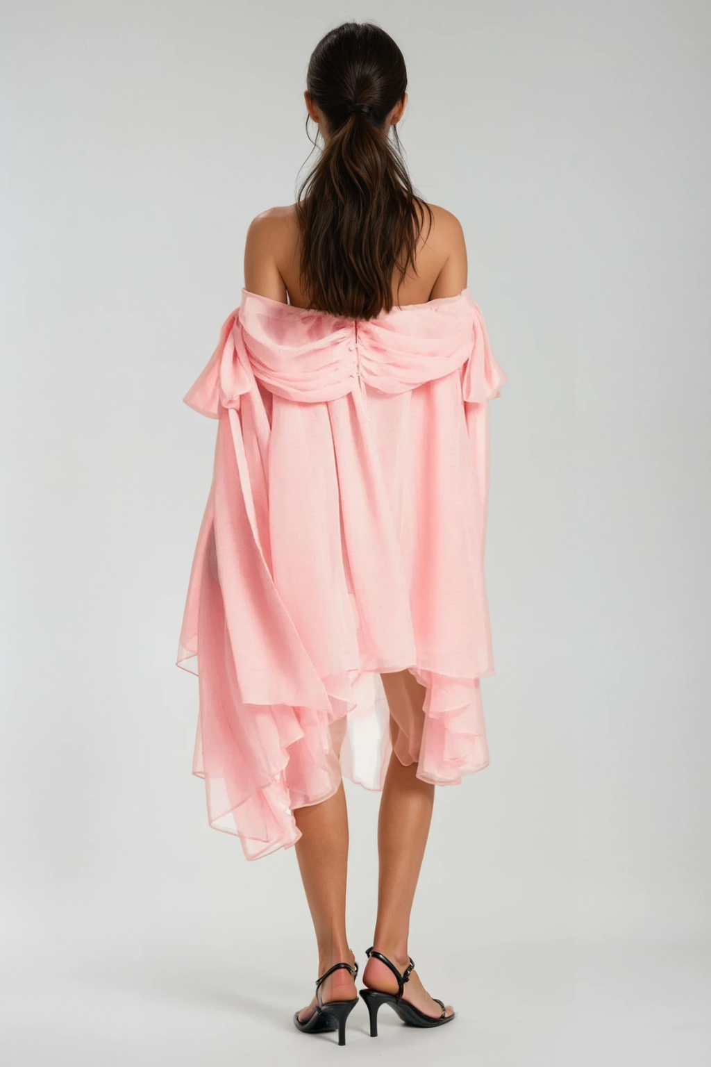 Deirbhile Off Shoulder Fringe Mini Dress