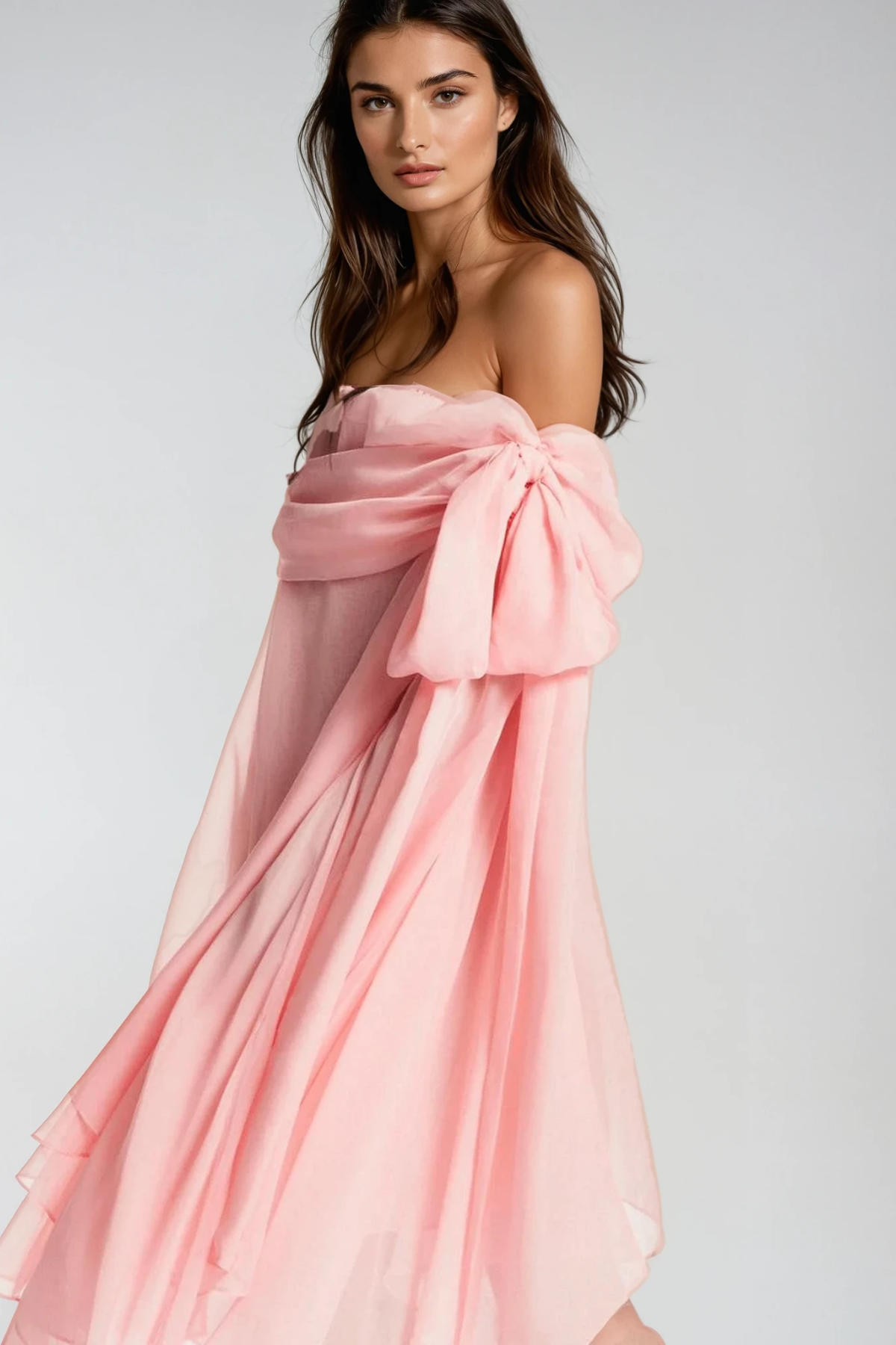 Deirbhile Off Shoulder Fringe Mini Dress