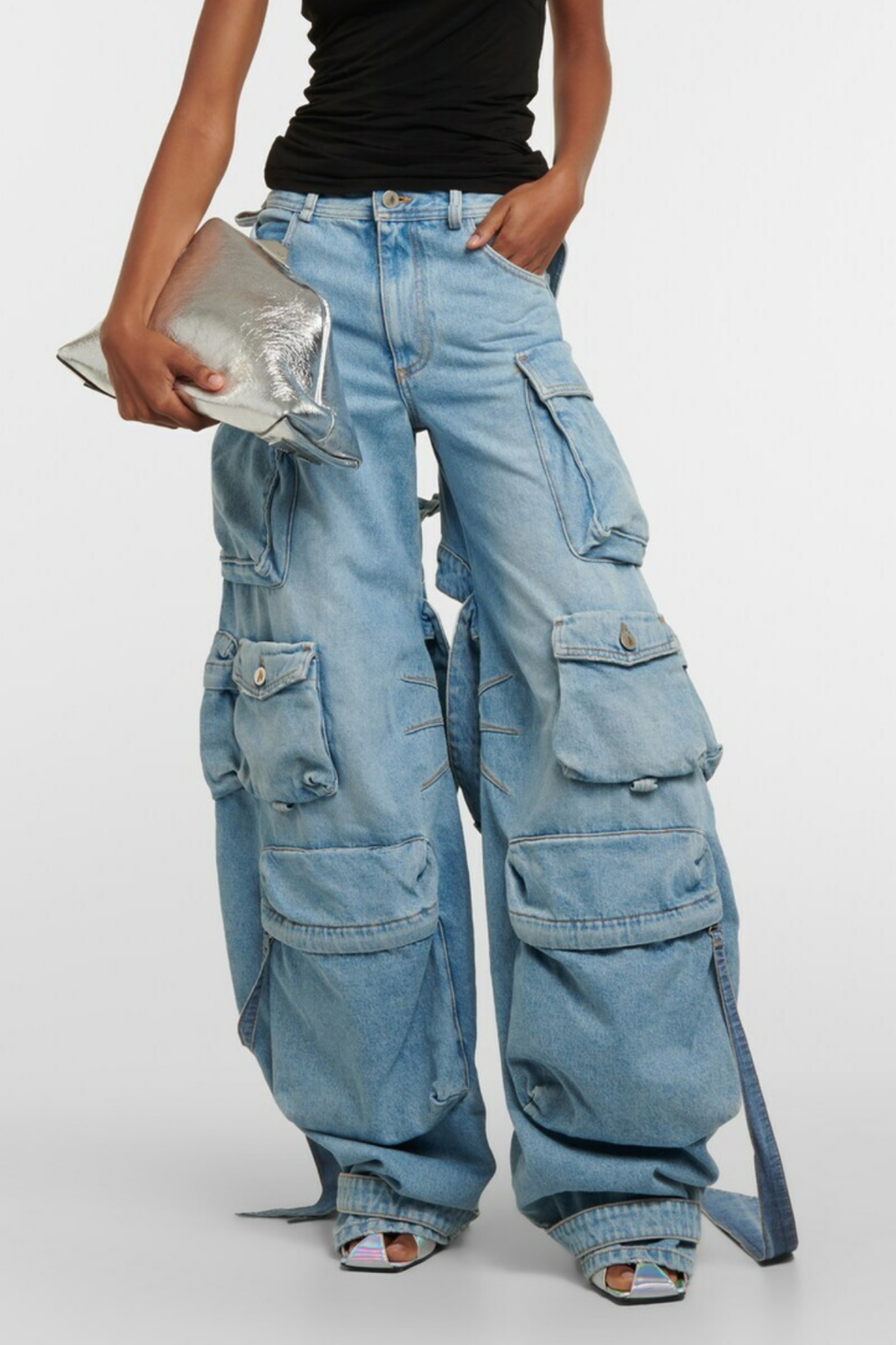 Dejan Deconstruct Cutout Jeans