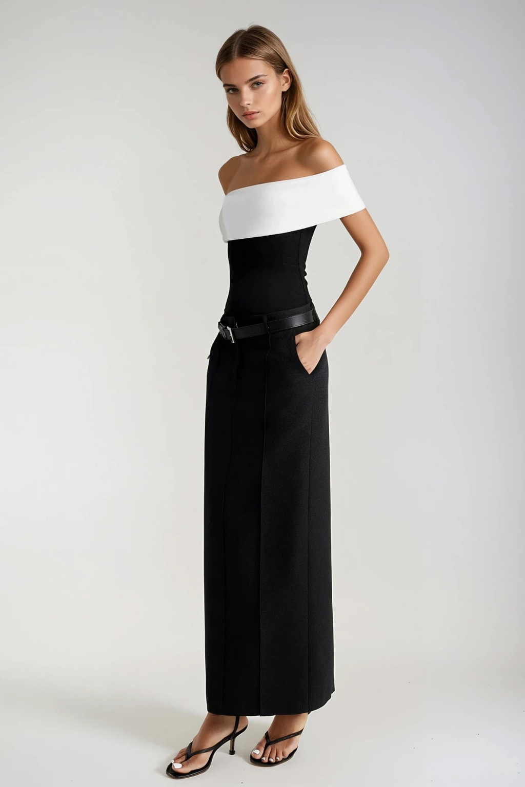 Denise Off Shoulder Bodycon Top