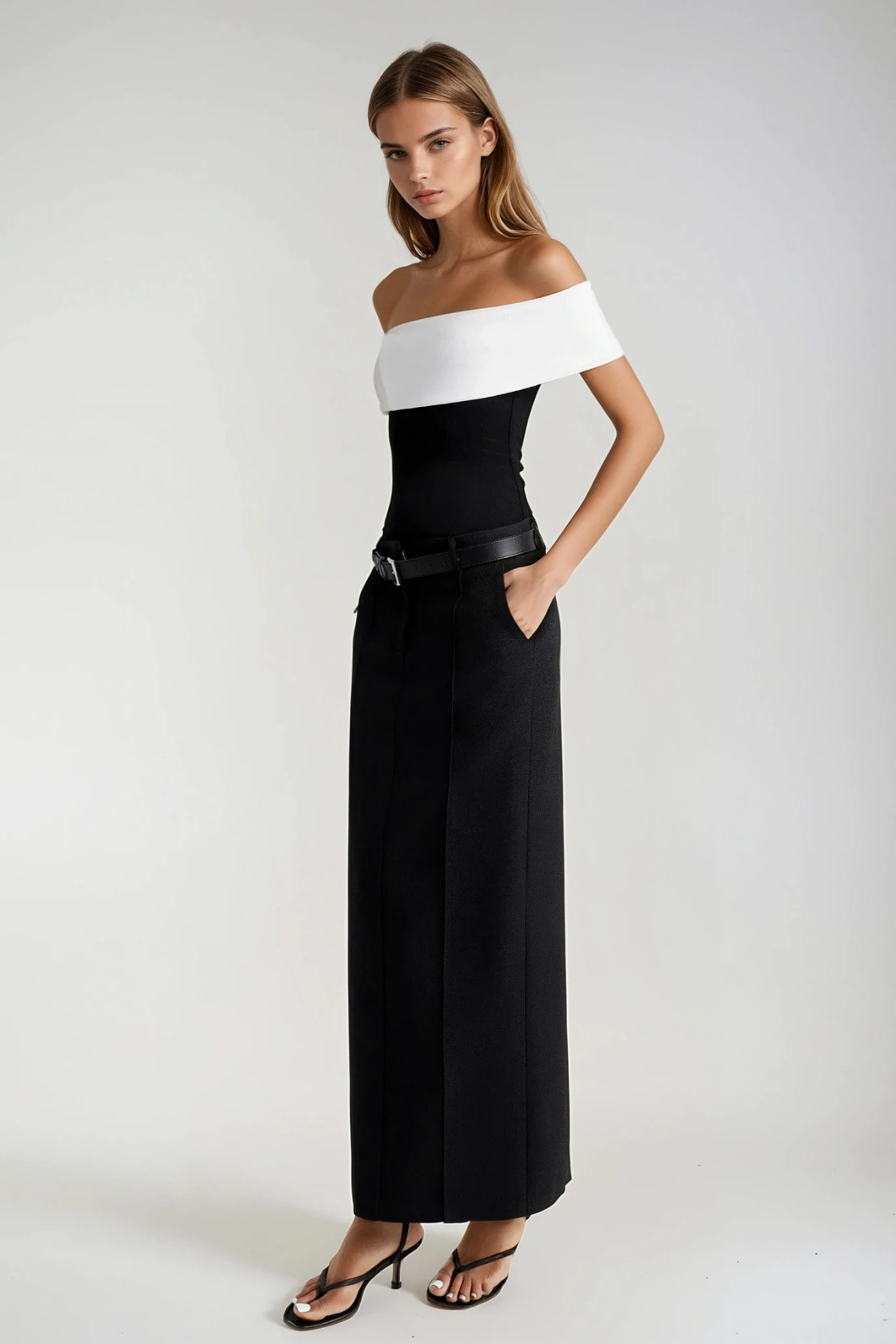 Denise Off Shoulder Bodycon Top