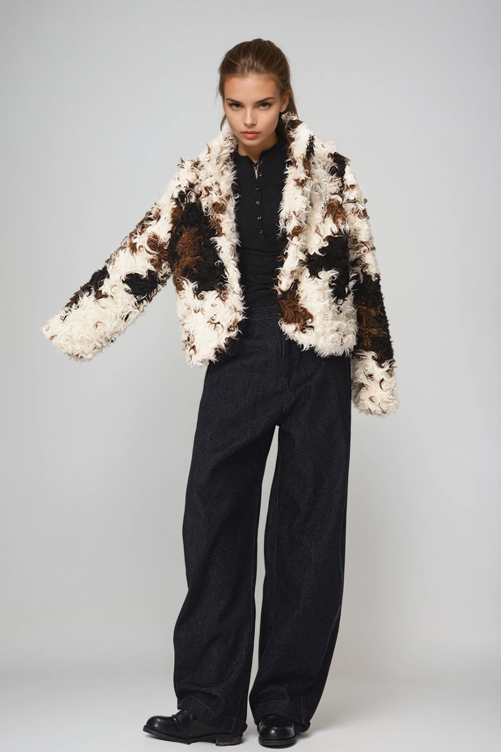 Denisse Faux Fur Jacket