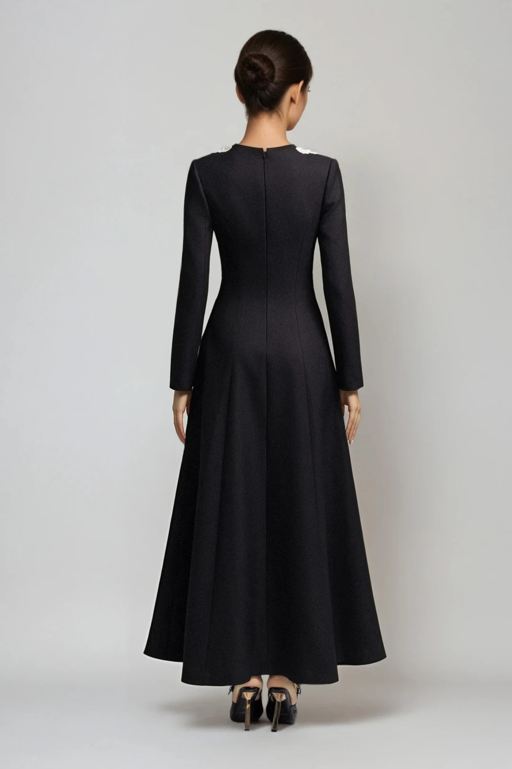 Dennis Deconstruct Flower Maxi Dress