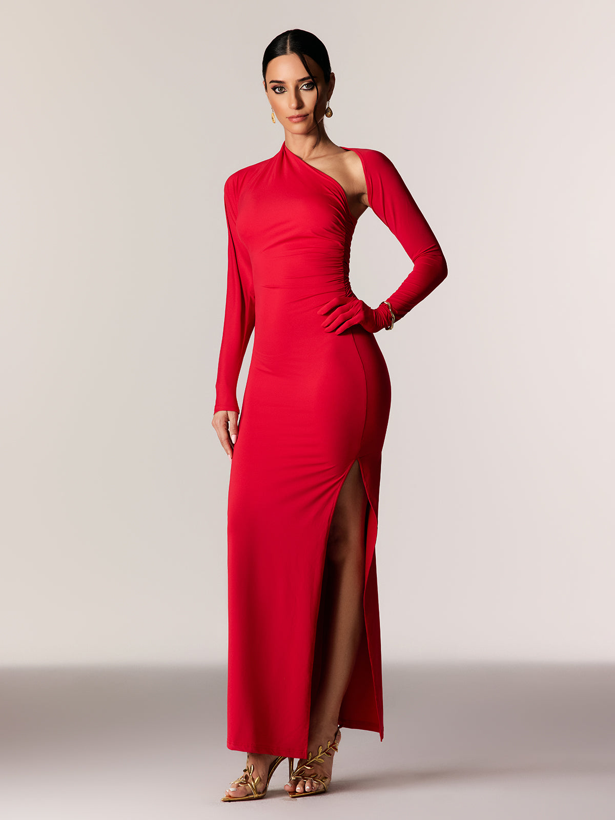 Denver Cutout High Split Maxi Dress