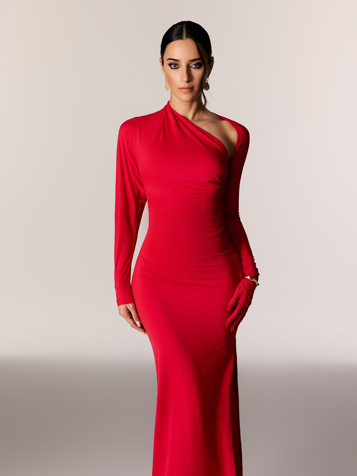 Denver Cutout High Split Maxi Dress