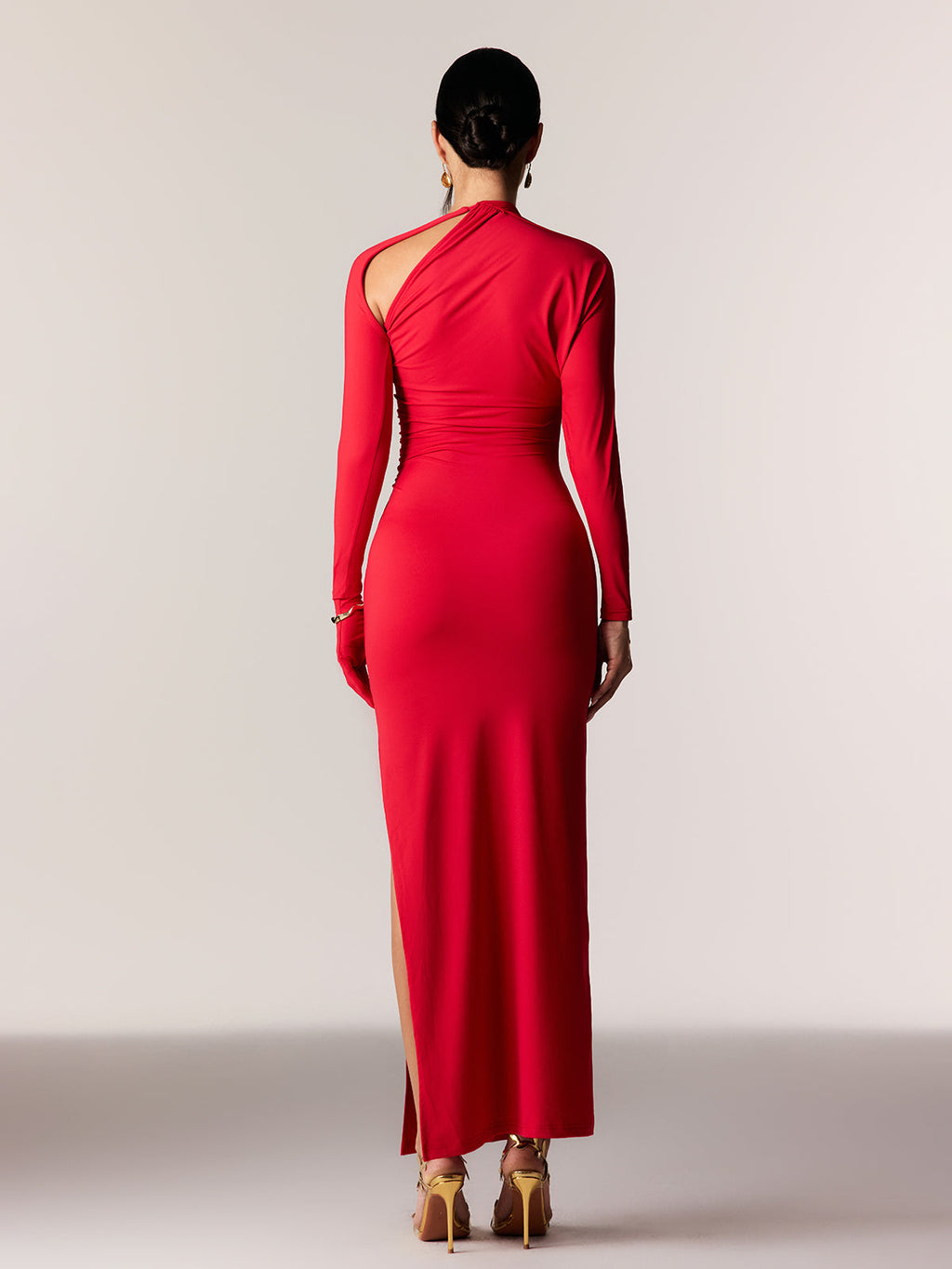 Denver Cutout High Split Maxi Dress