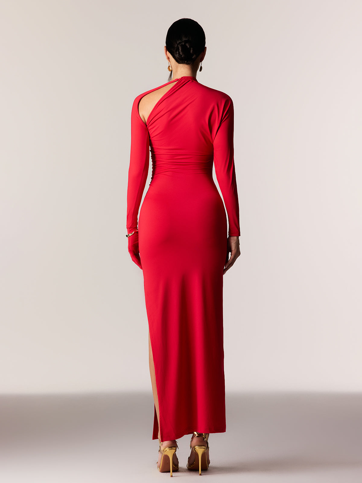 Denver Cutout High Split Maxi Dress