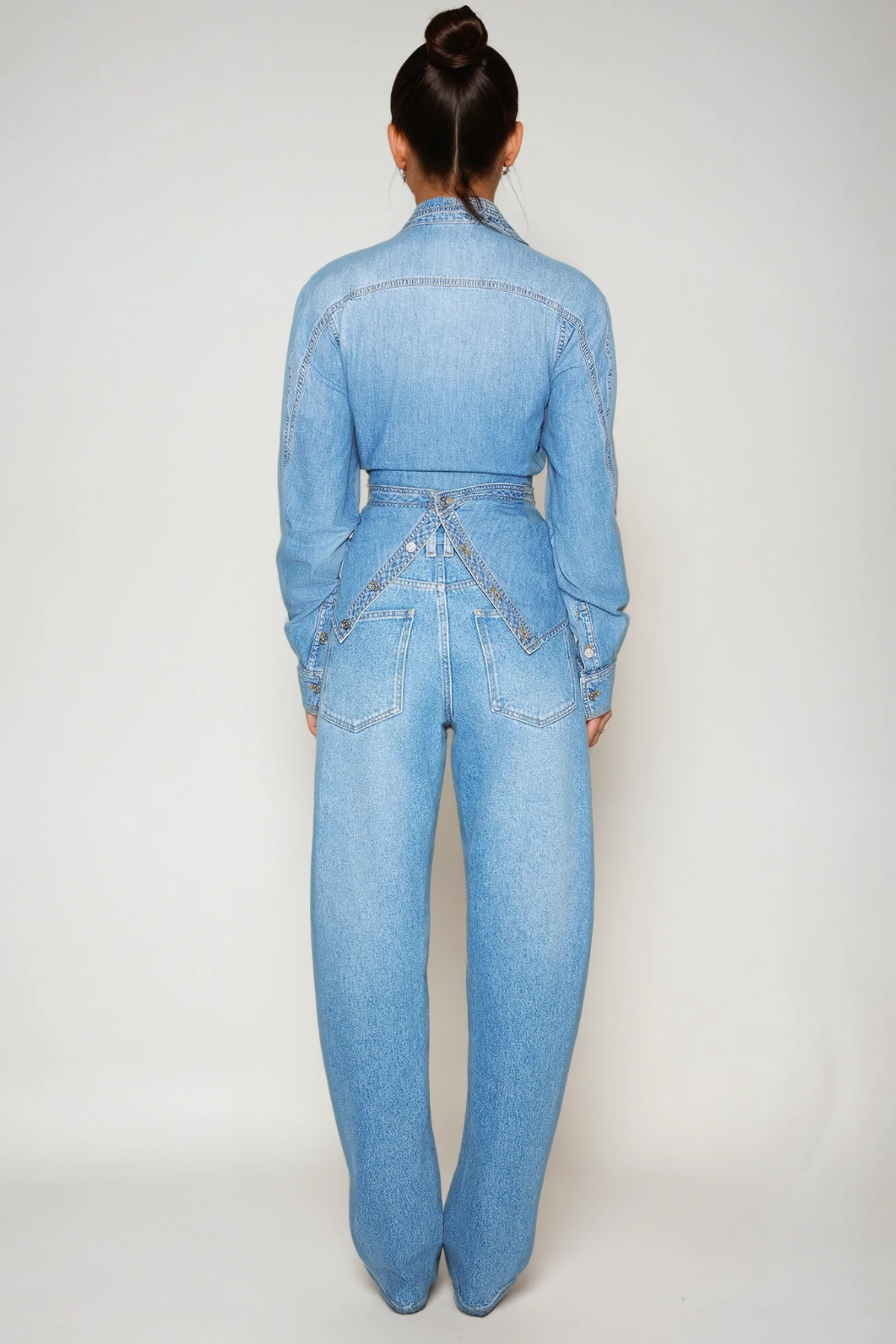 Derdriu Asymmetric Denim Shirt