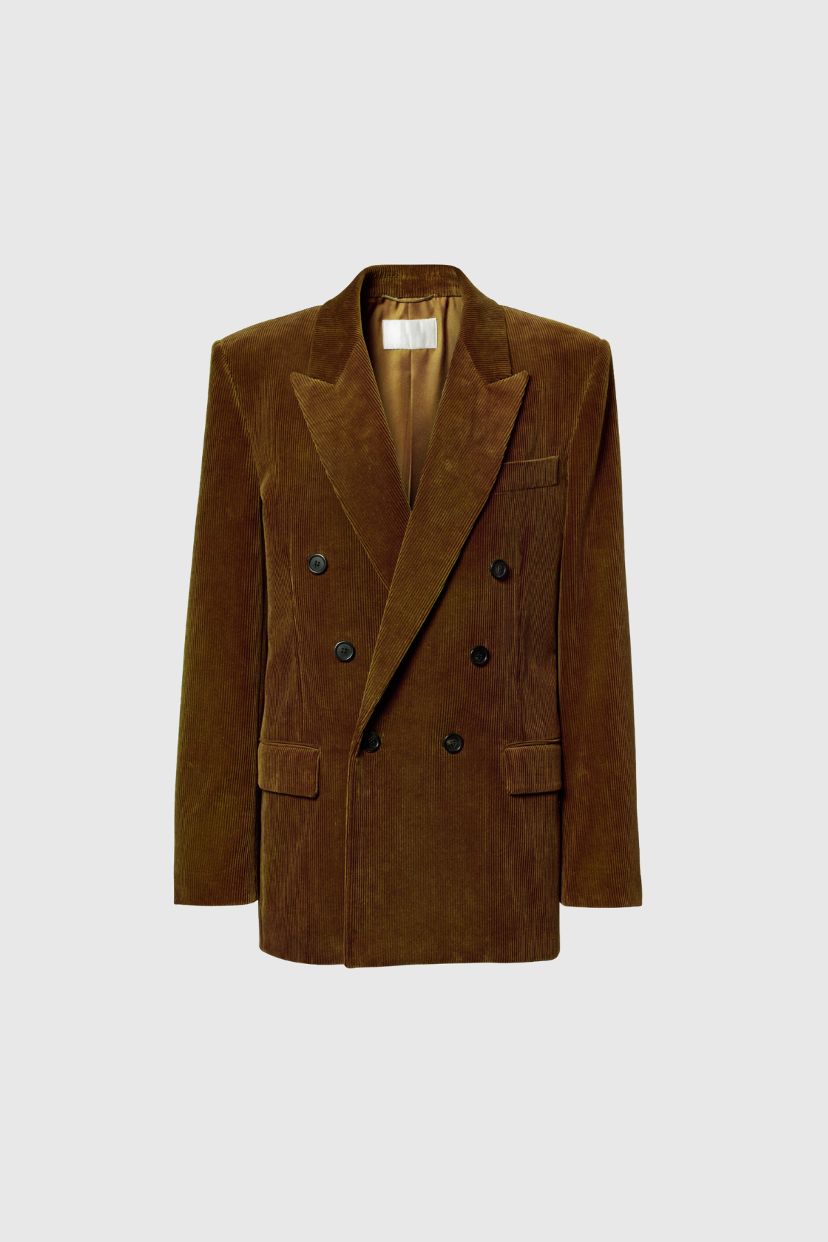 Derya Double Breasted Corduroy Blazer