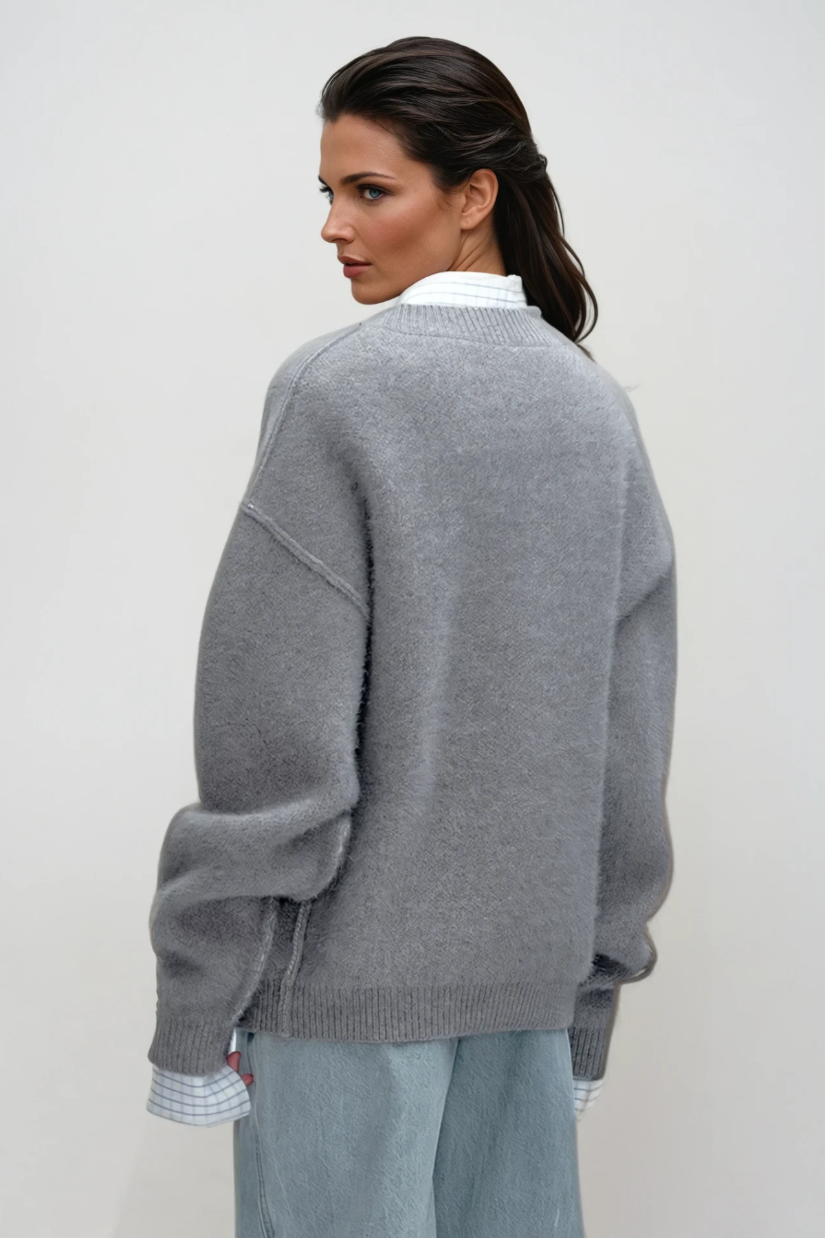 Desi V Neck Embellished Top