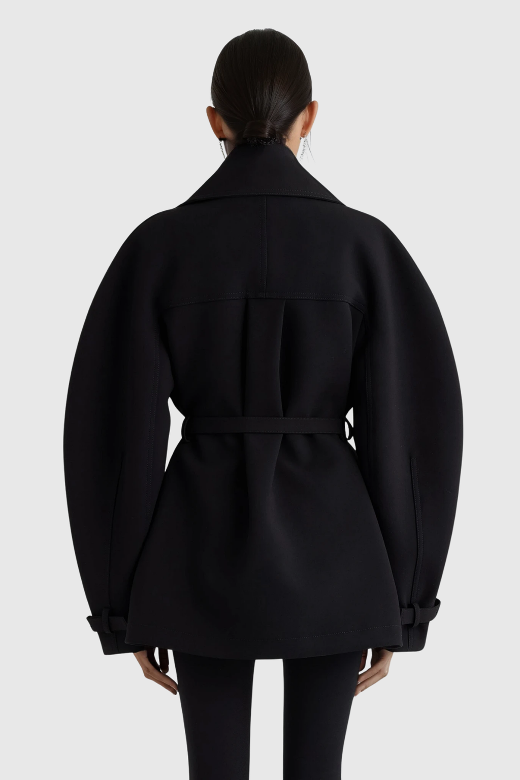 Desiderata Lapel Asymmetric Jacket