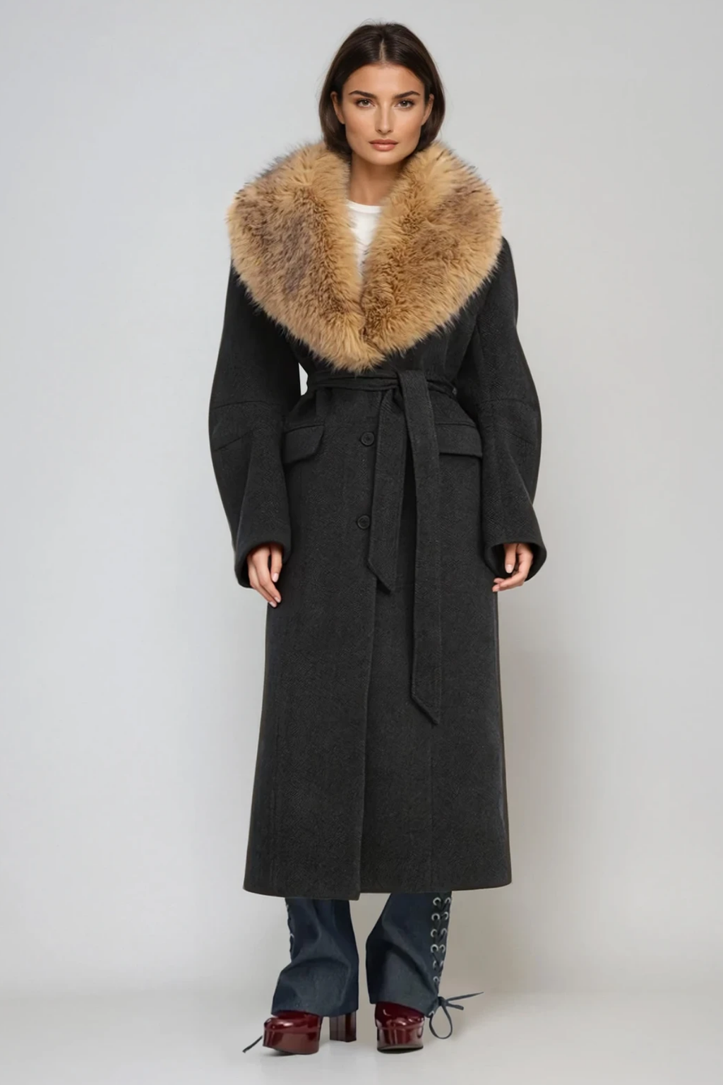 Desimir Faux Fur Coat