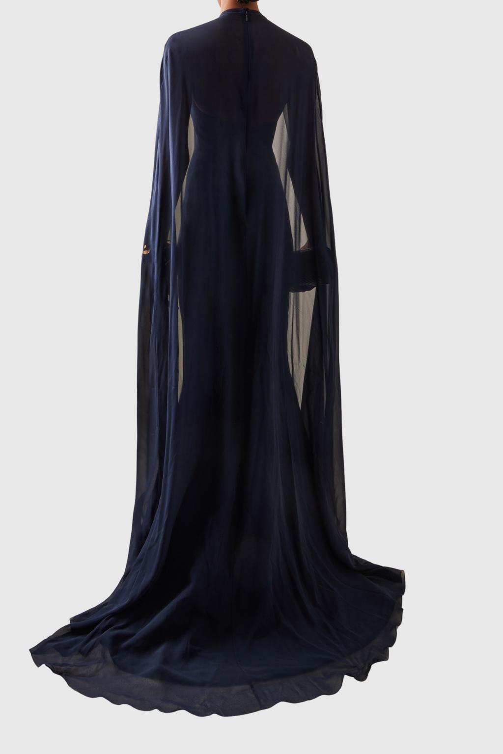 Dezirinda Flower Shawl Maxi Dress