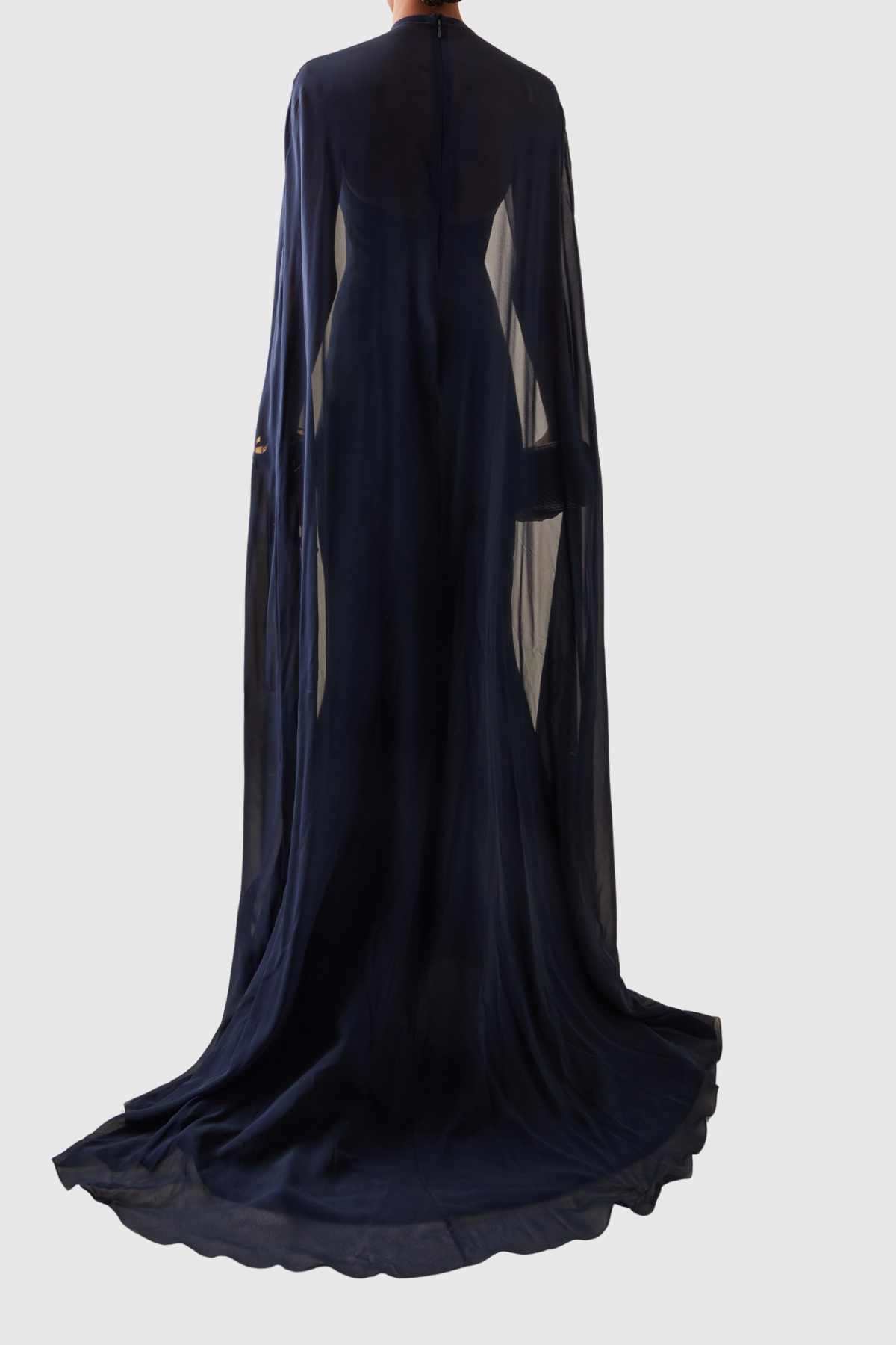 Dezirinda Flower Shawl Maxi Dress