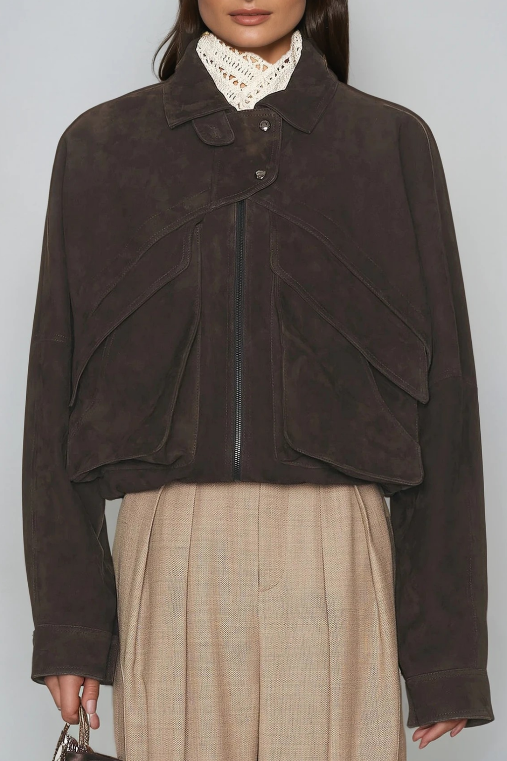 Diamond Asymmetric Deconstruct Jacket