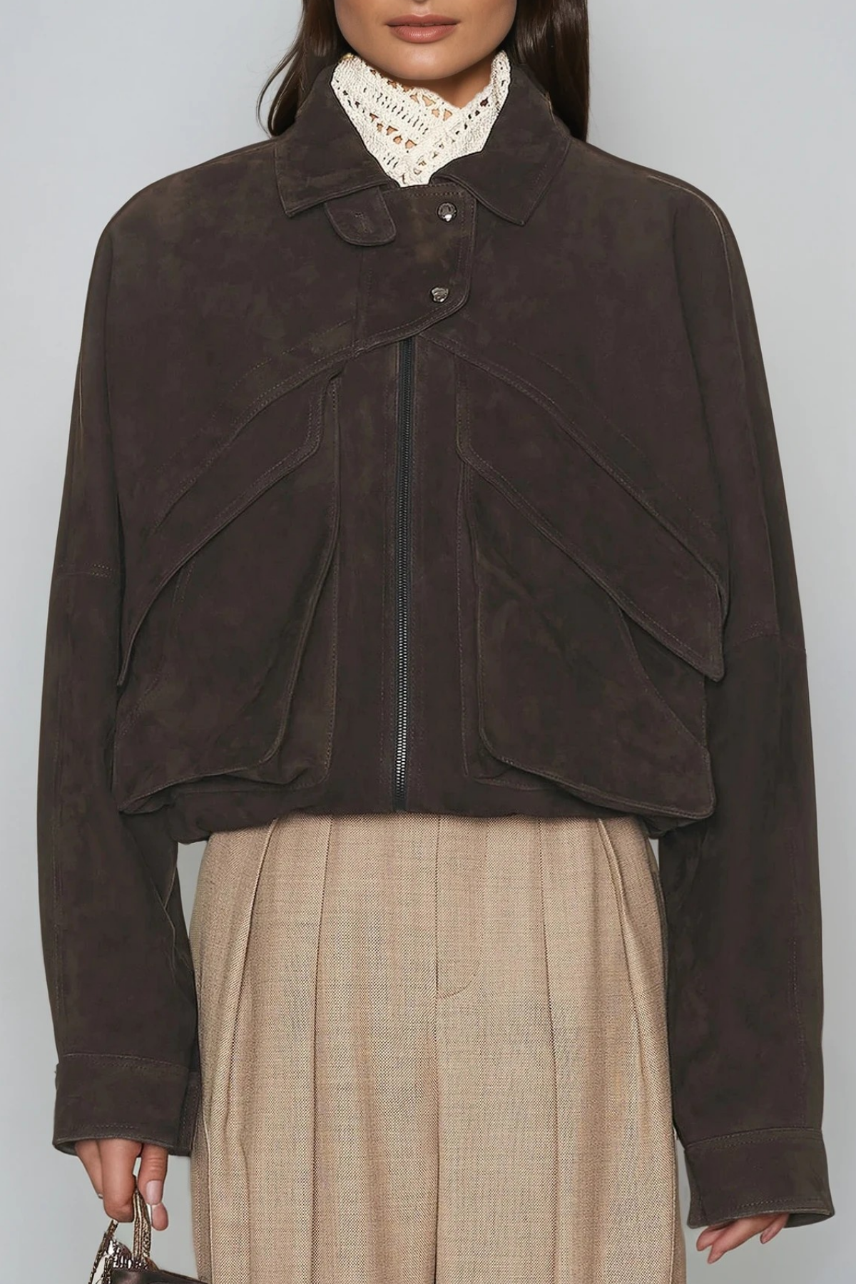 Diamond Asymmetric Deconstruct Jacket