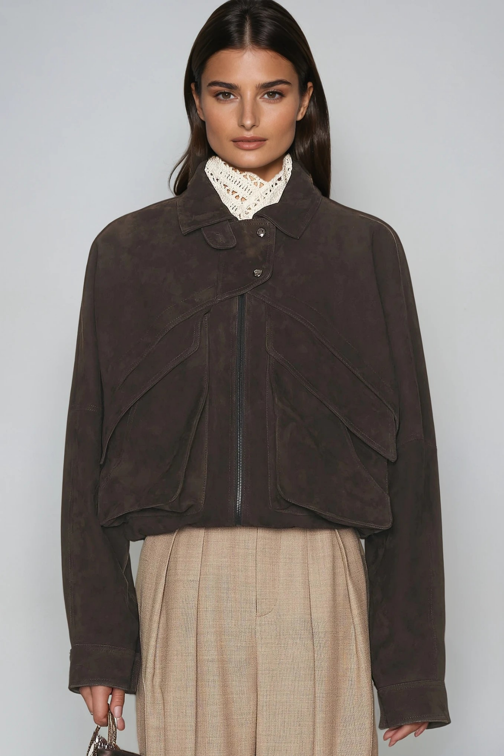 Diamond Asymmetric Deconstruct Jacket