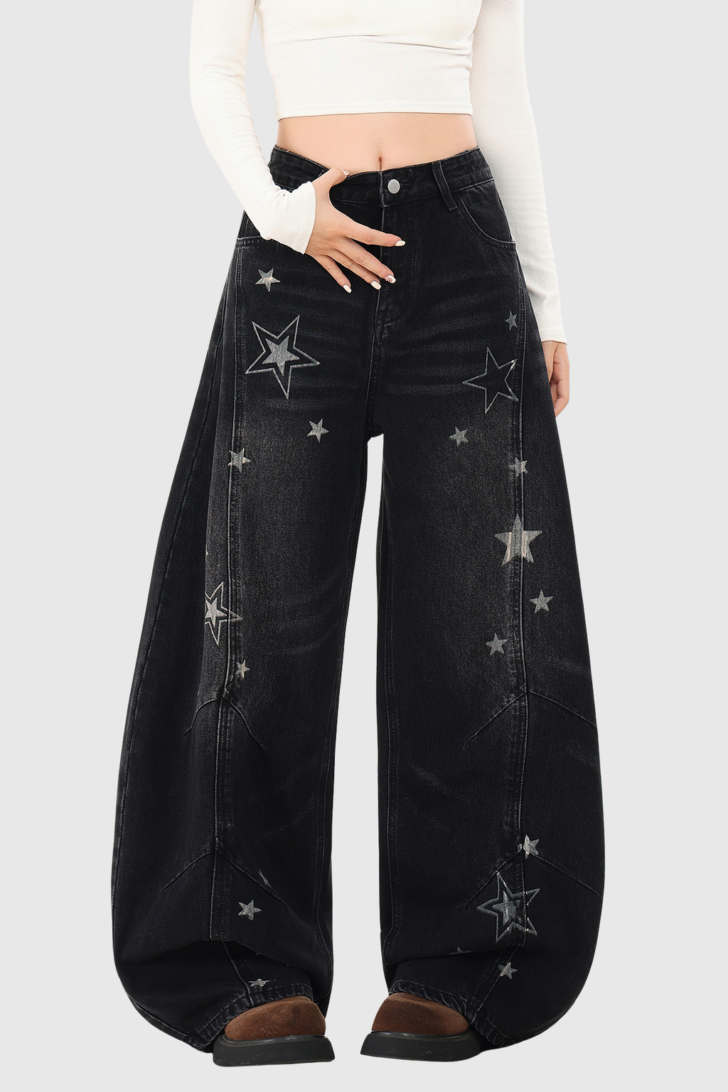 Dicun Star Baggy Jeans