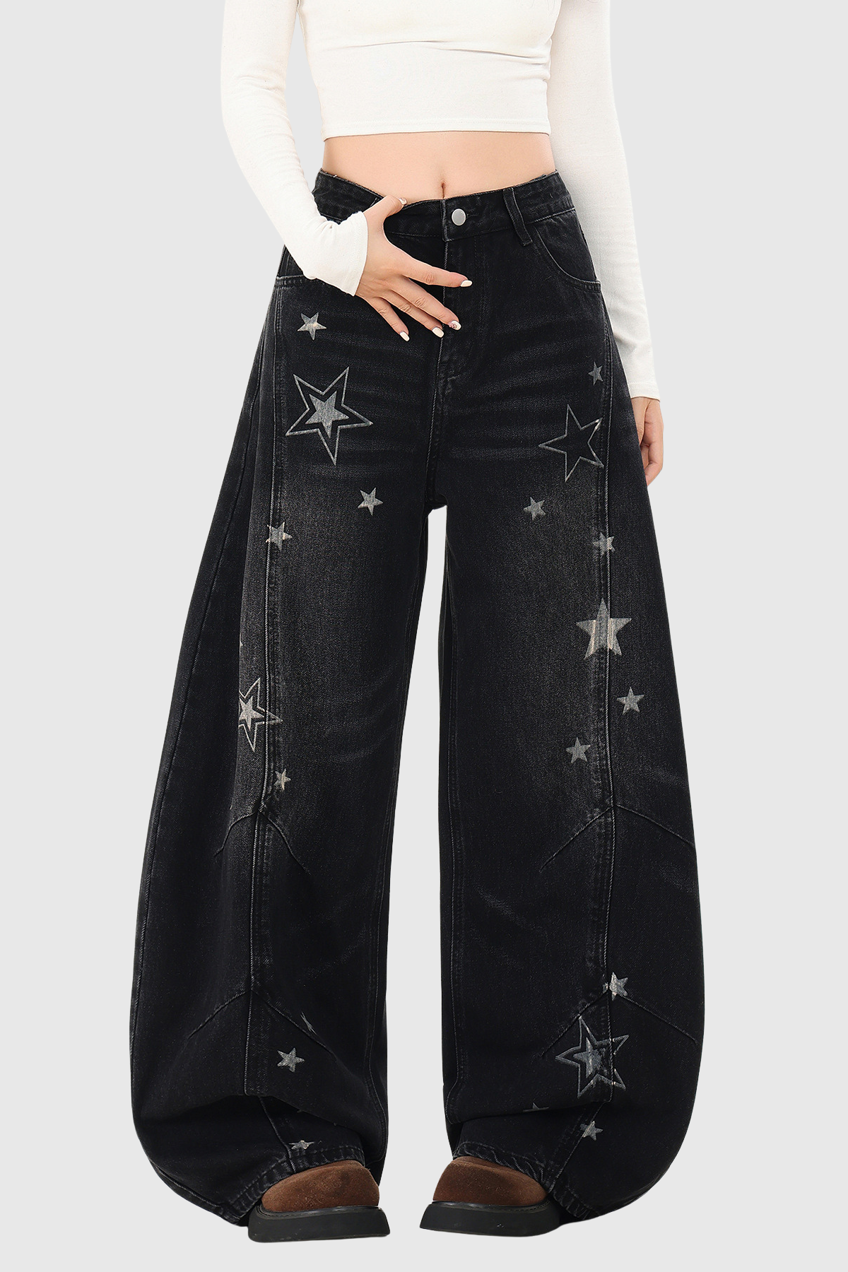 Dicun Star Baggy Jeans