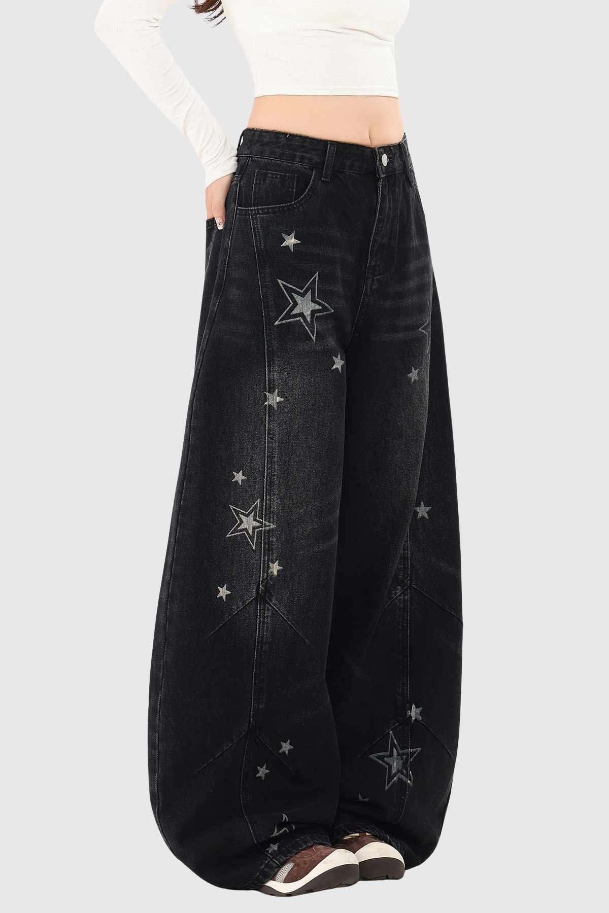 Dicun Star Baggy Jeans
