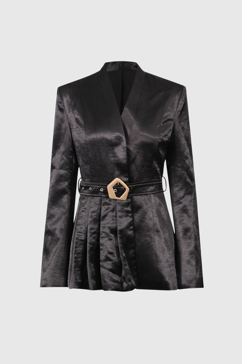 Diederich V Neck Belt Blazer