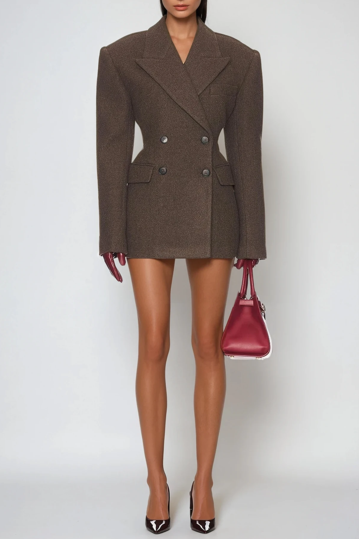 Dierk Double Breasted Wool Blazer