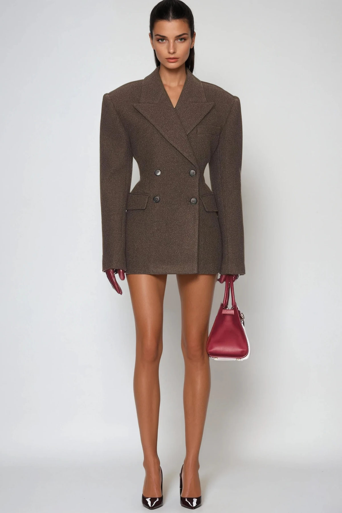 Dierk Double Breasted Wool Blazer