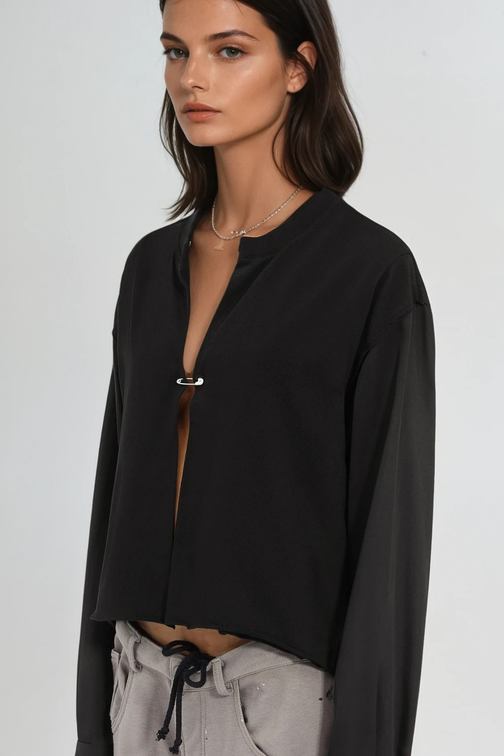 Dietfried Plunge Top