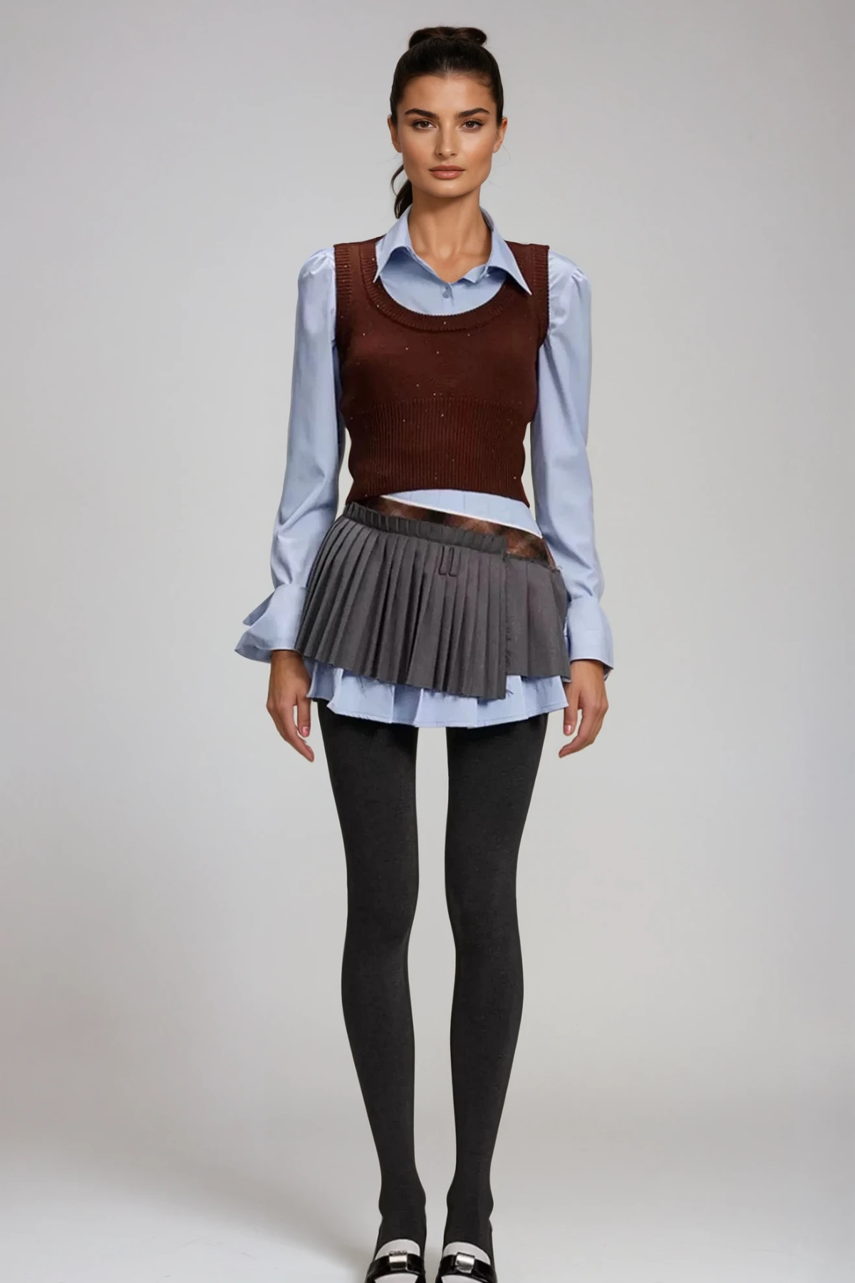 Dieuwert Deconstruct Knit Skirt Set