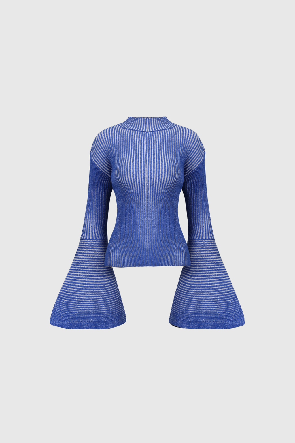 Digby Bell Sleeve Stripe Knit Top