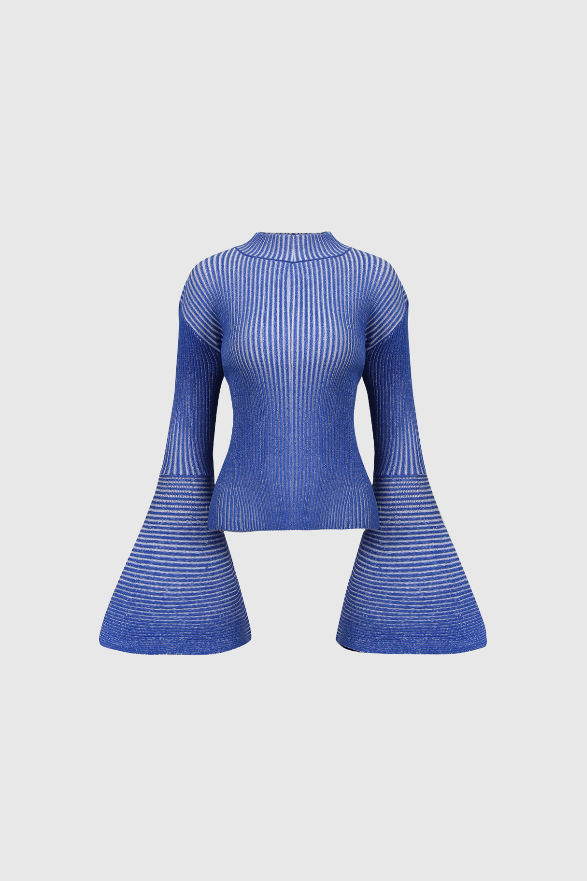 Digby Bell Sleeve Stripe Knit Top