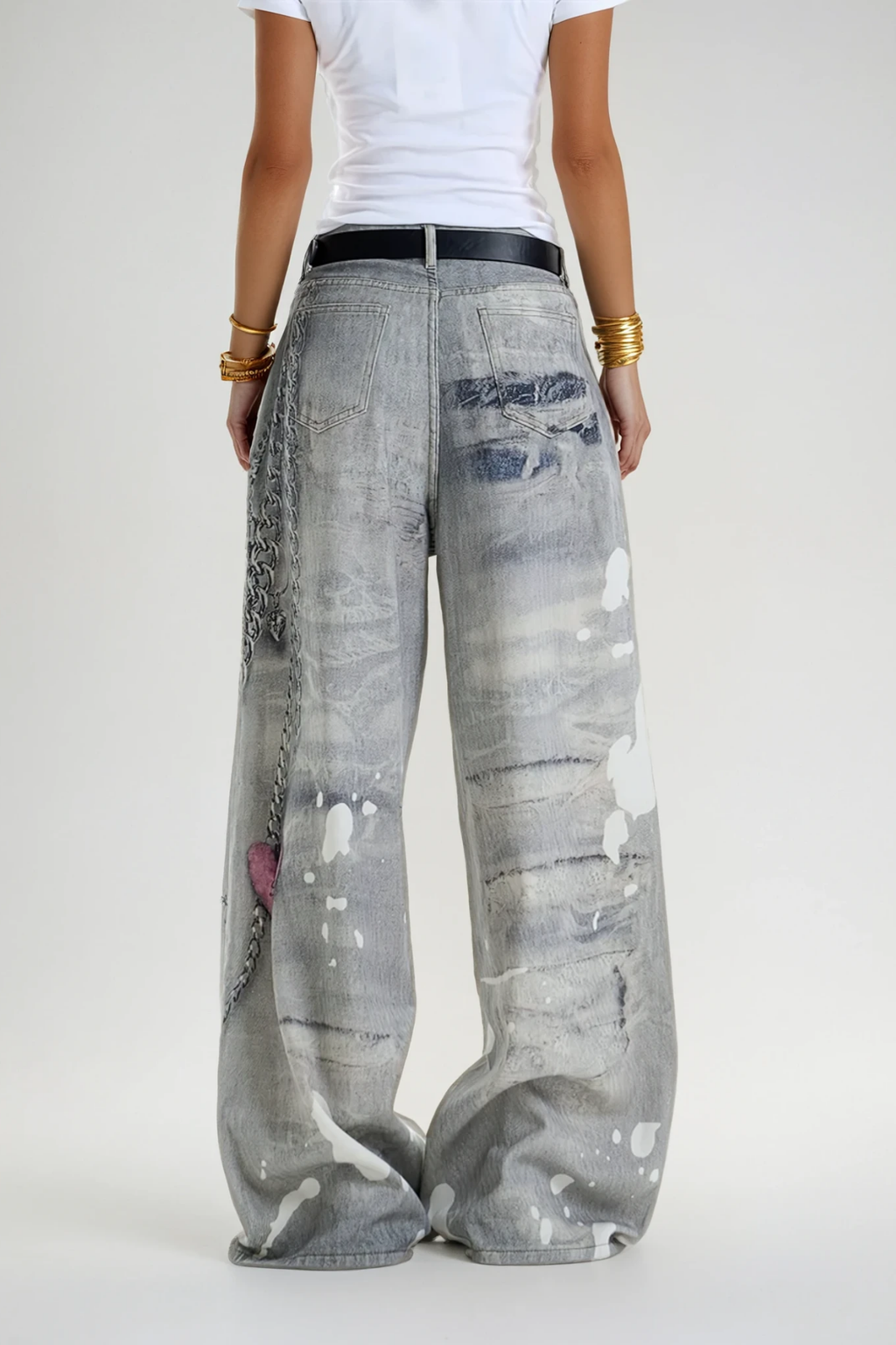 Digna Star Print Jeans