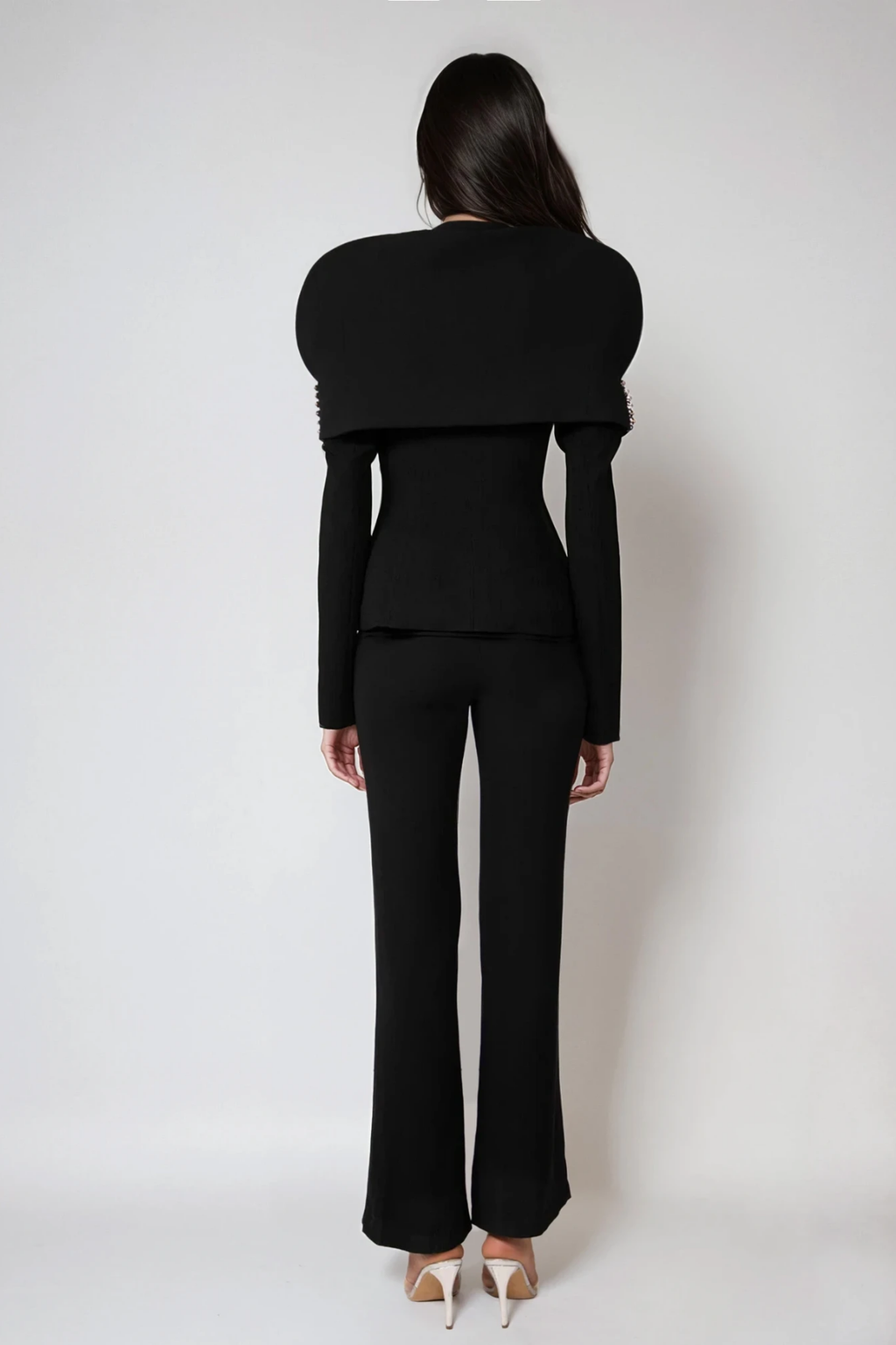 Diletta Button Shawl Jacket