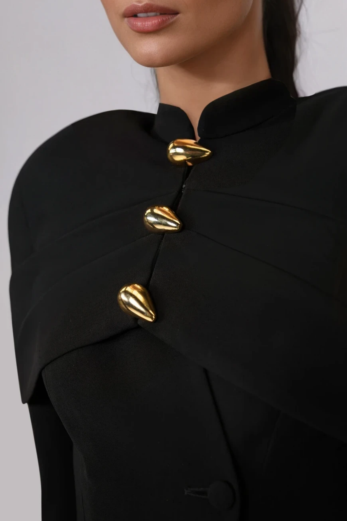 Diletta Button Shawl Jacket