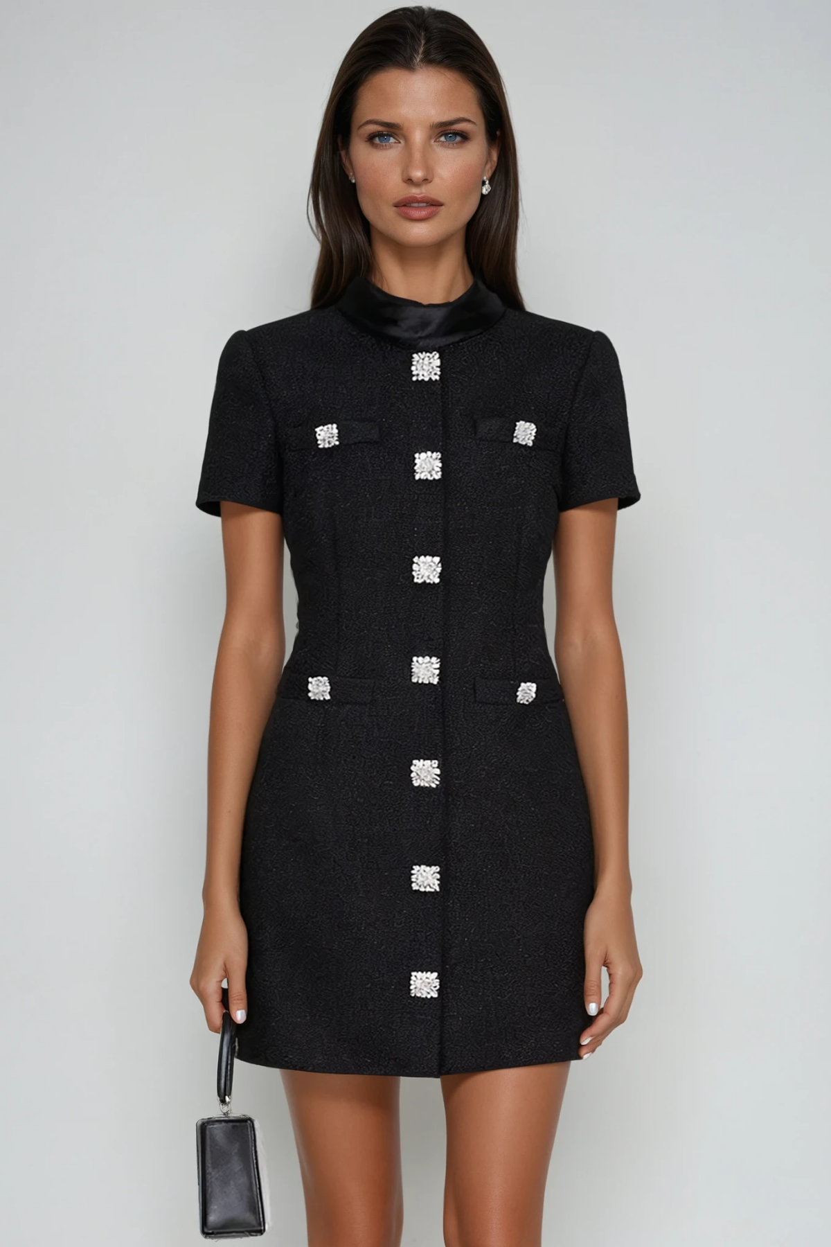 Dimitra Crystal Mini Dress