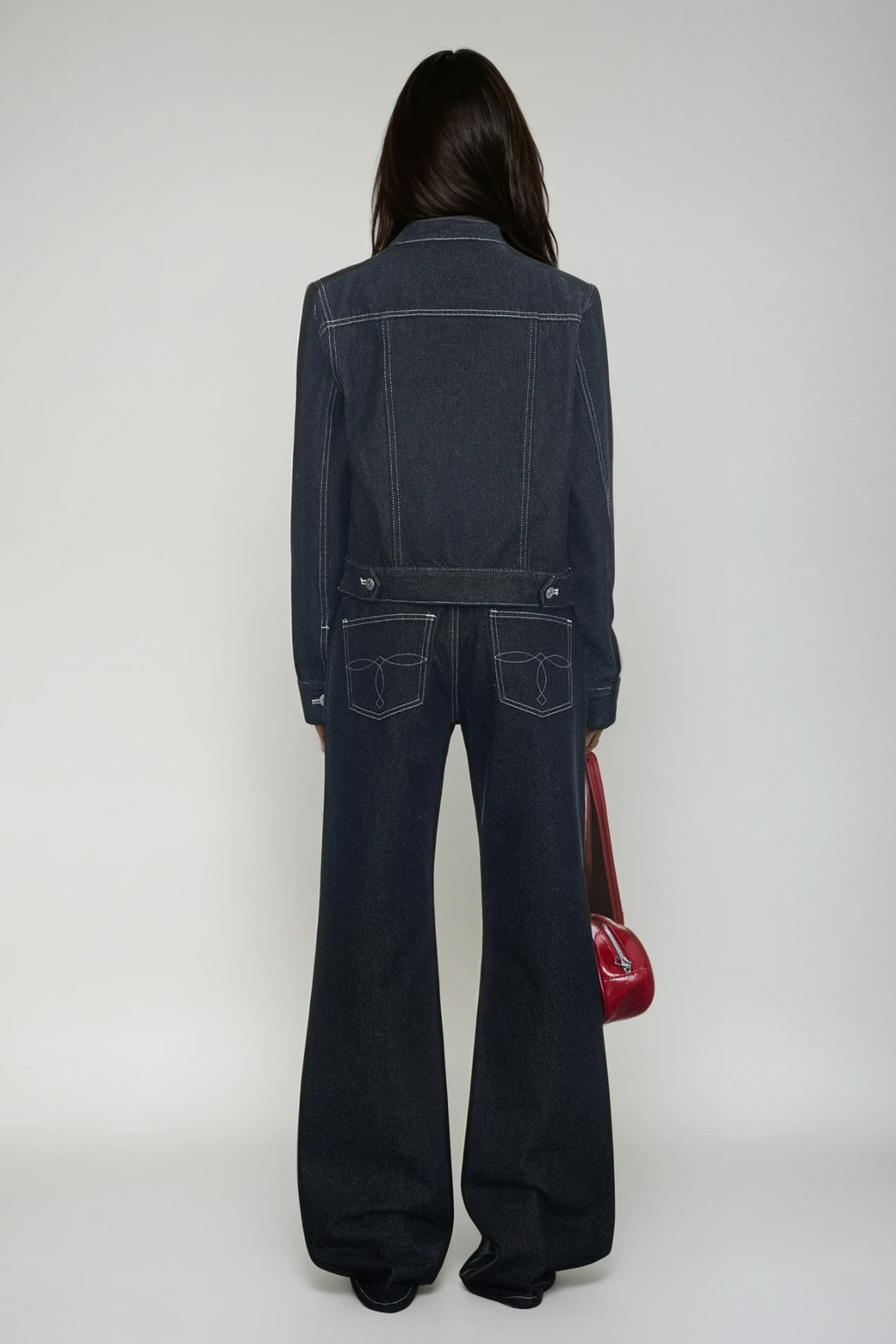 Eachann Buckle Denim Jacket