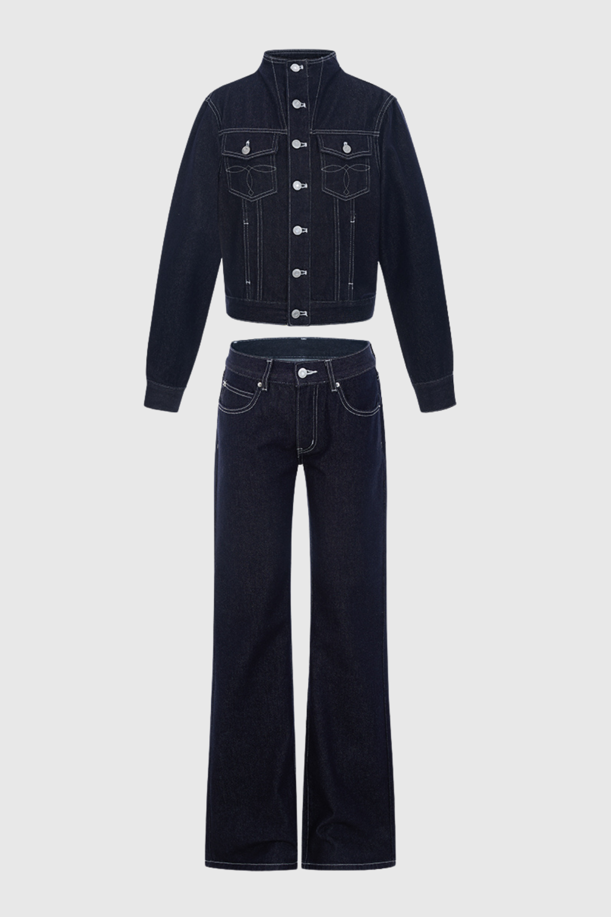 Eachann Buckle Denim Jacket