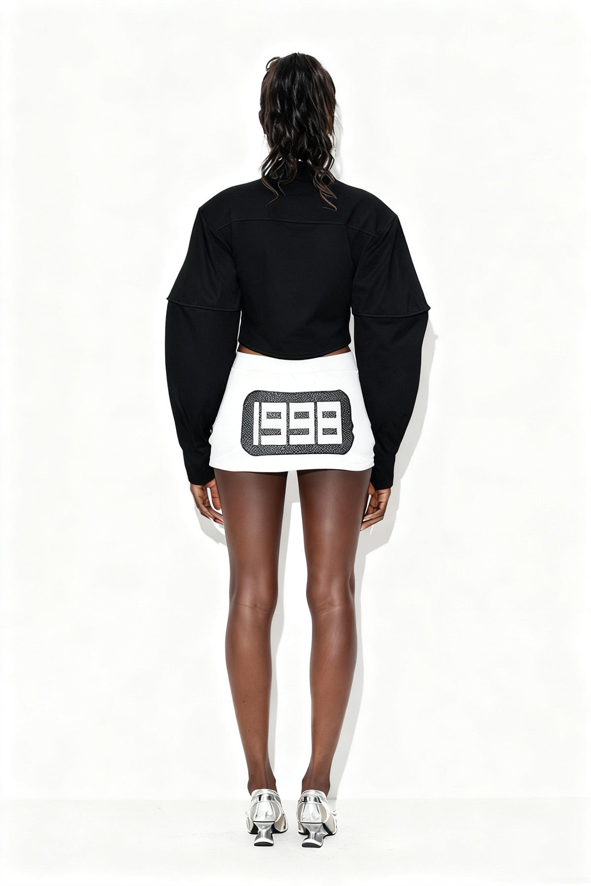 Eadgar Crop Shirt In Black