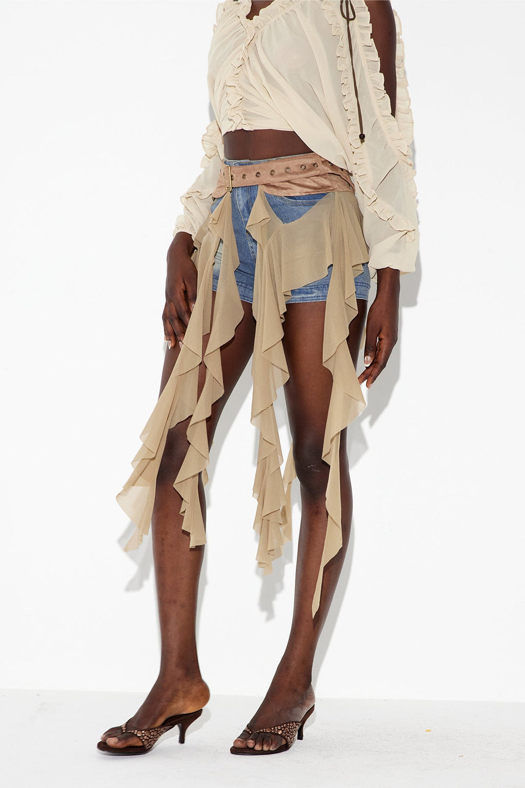 Eartha Fringe Belt