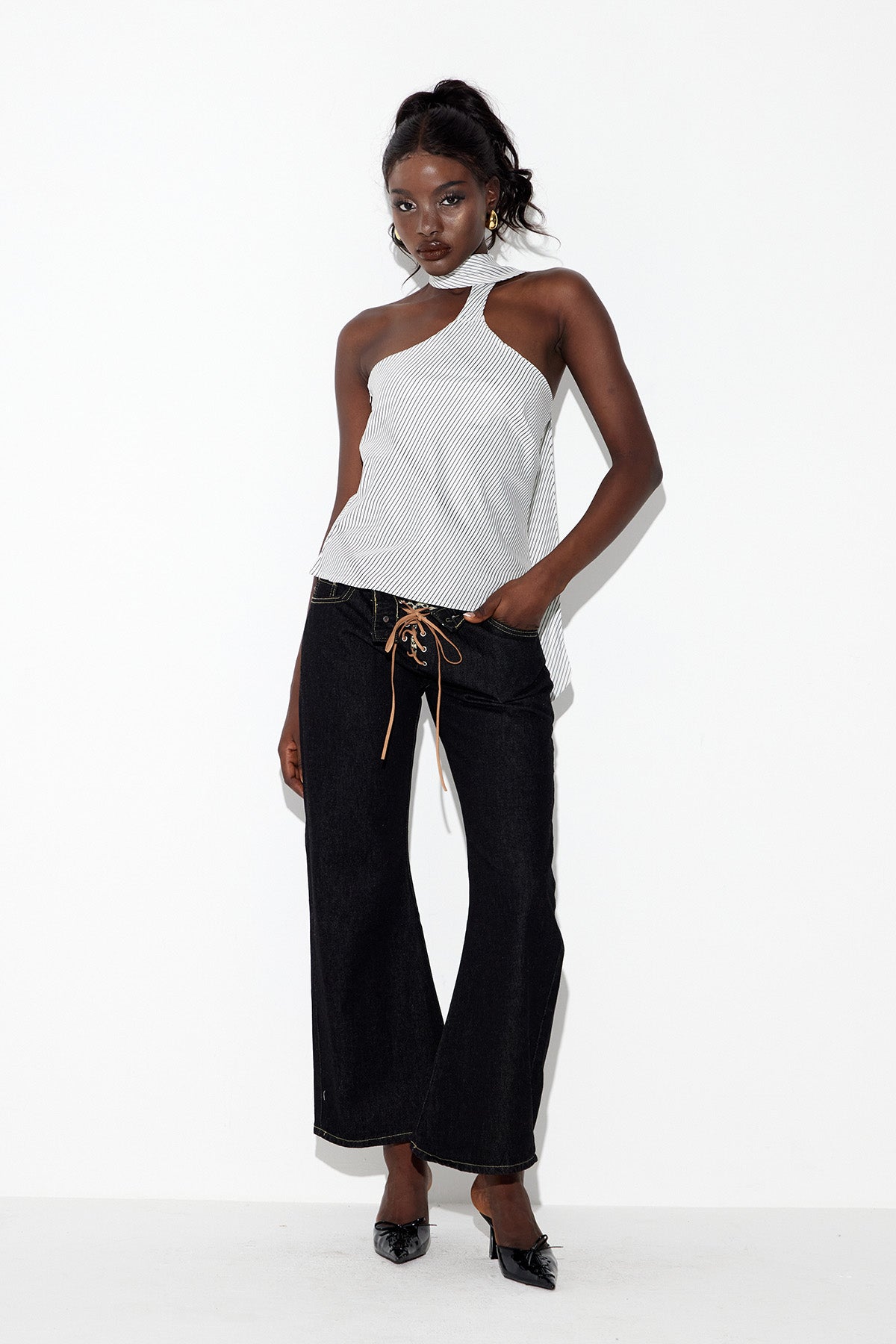 Ebenezer Leopard Star Jeans