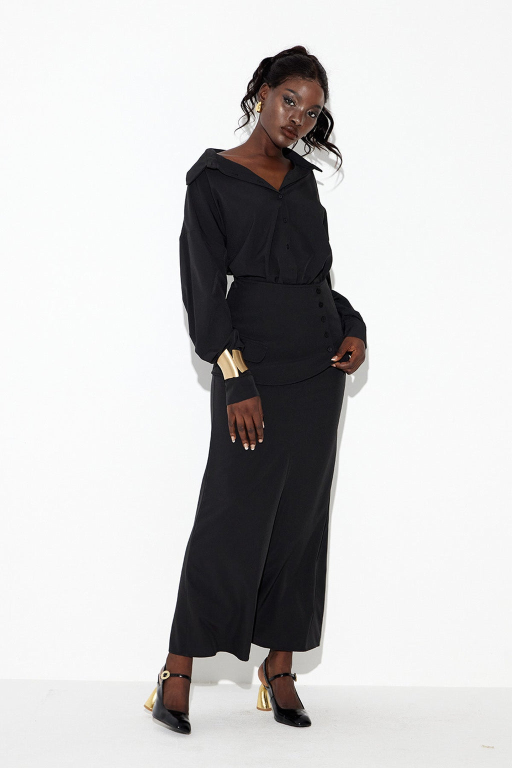 Ece Deconstruct Three Piece Skirt Set