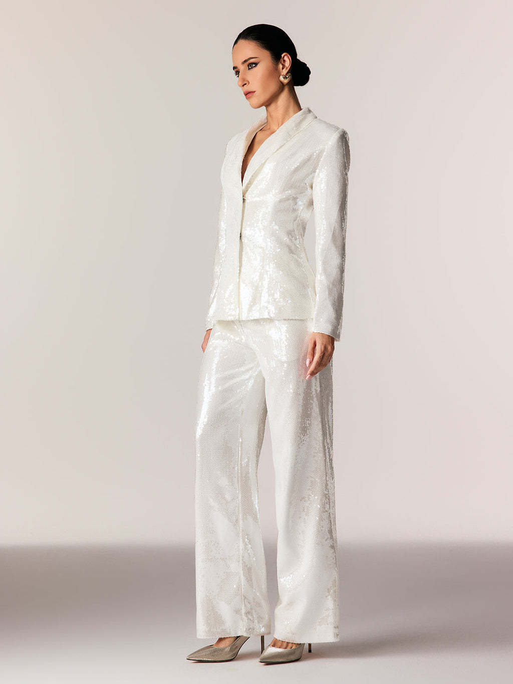 Edanur Sequin Pants Set