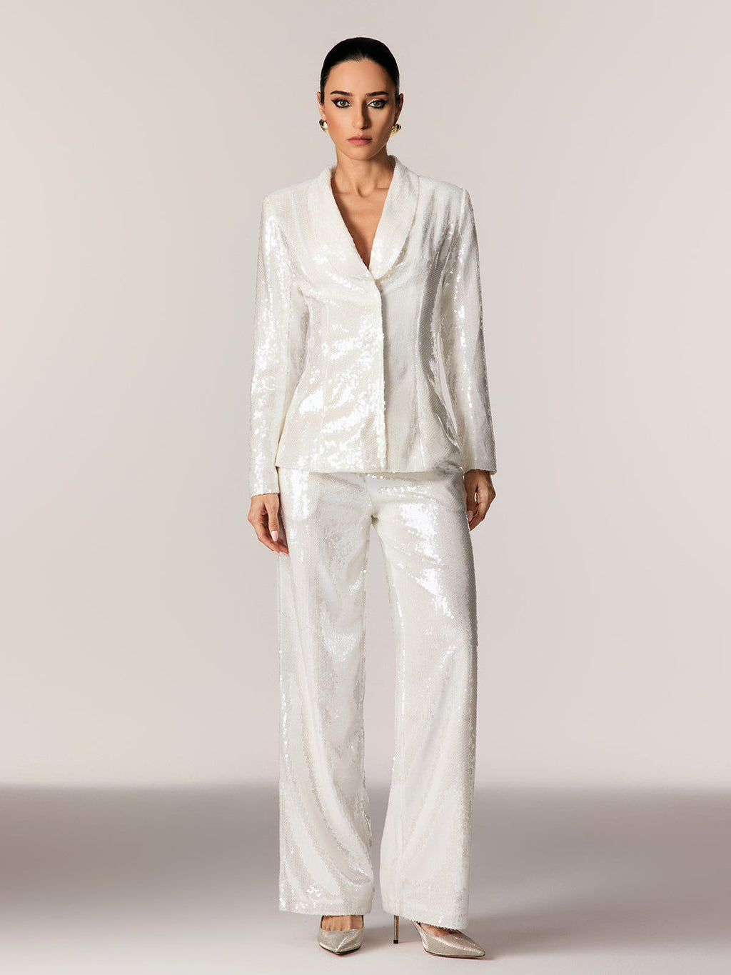 Edanur Sequin Pants Set