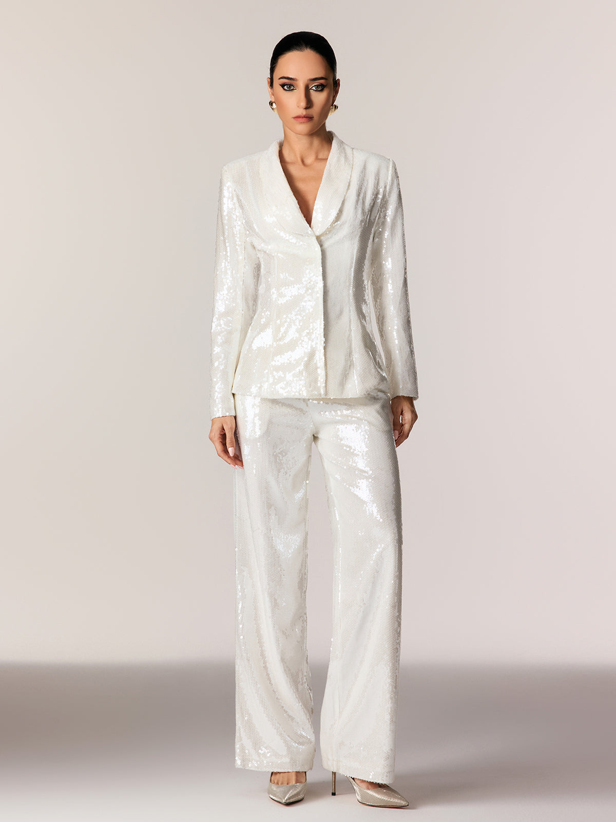 Edanur Sequin Pants Set