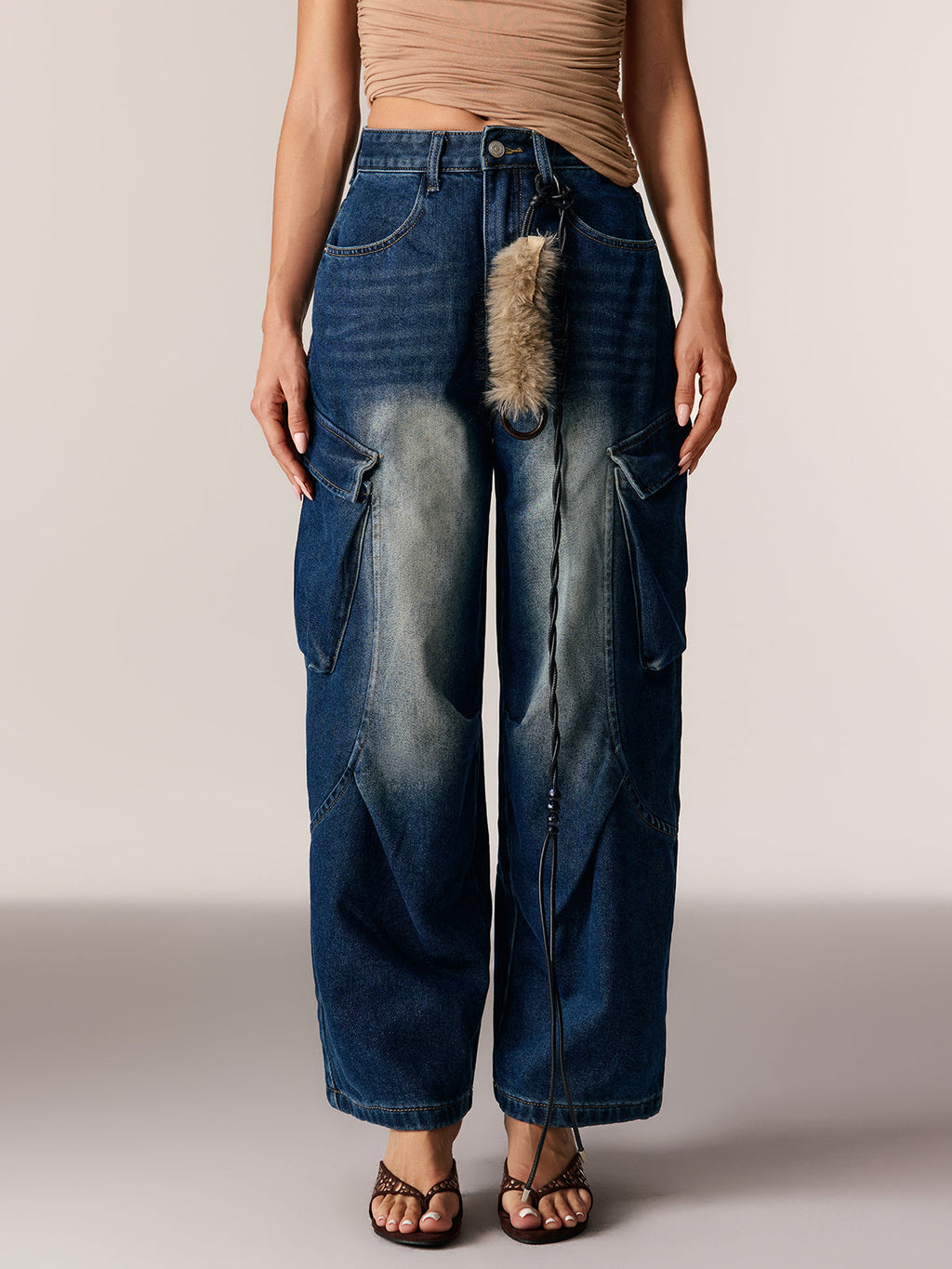 Edgard Hayley Baggy Cargo Jeans