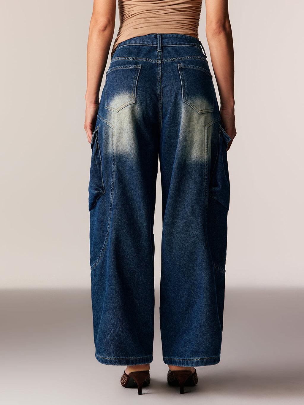 Edgard Hayley Baggy Cargo Jeans